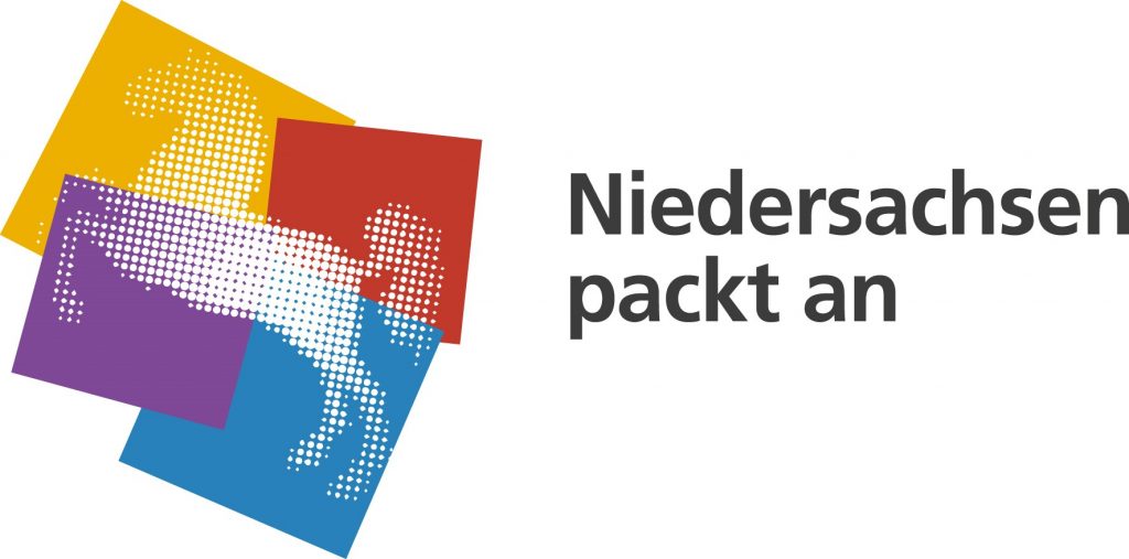 Logo Niedersachsen packt an